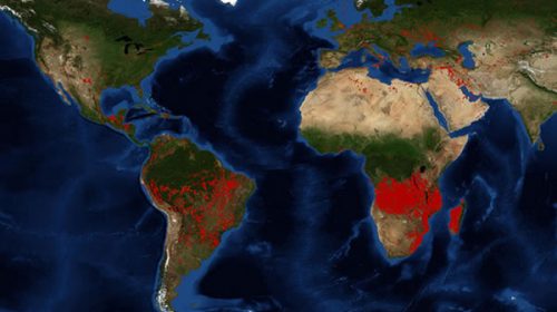 No sólo el Amazonas: África también arde, y mucho
