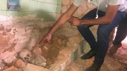 Macabro hallazgo: encontraron restos humanos en una casa de Alfredo Stroessner