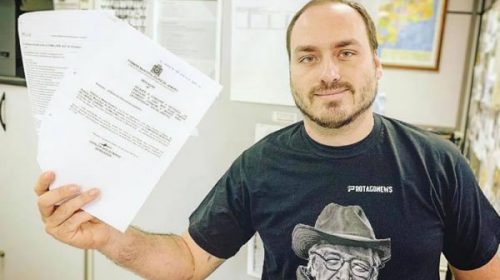 Uno de los hijos de Bolsonaro cuestionó la utilidad de la democracia