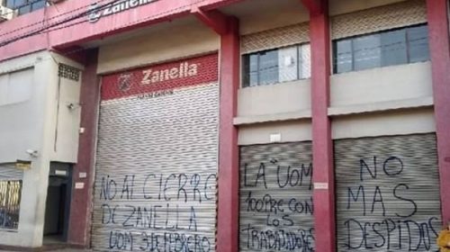 Zanella echó a 75 trabajadores y hay tensión en medio de una fábrica militarizada
