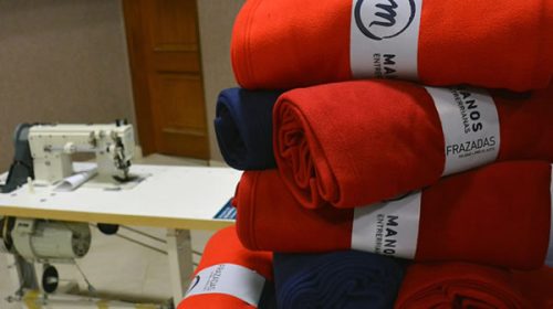 A través del programa Cobijar se entregaron 30.000 frazadas en el período invernal