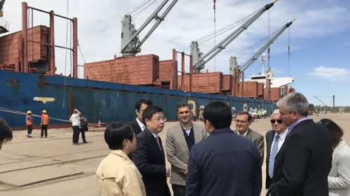 El embajador de China se mostró interesado en el Puerto de Concepción del Uruguay