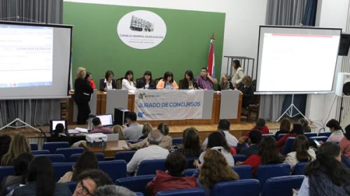 Docentes concursaron para cubrir cargos suplentes de supervisor de nivel primario