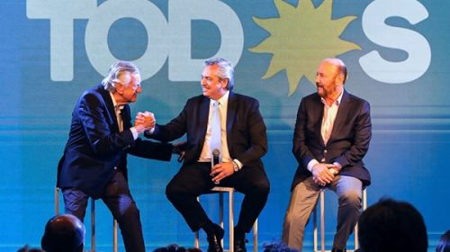 Desde el PJ, Fernández dio señales de institucionalización del Frente de Todos