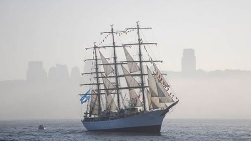 Tras 17 años, la Fragata Libertad arribará hoy a Londres