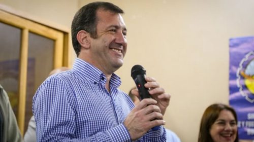 Kueider llamó a votar observando la realidad