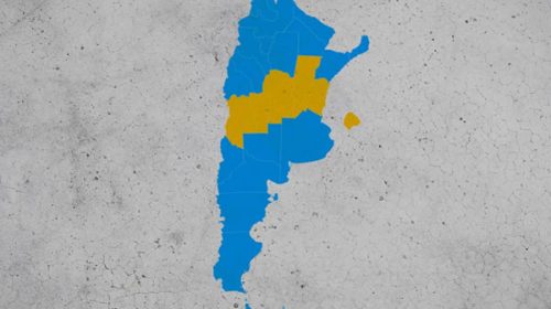 Así quedó el mapa electoral de la Argentina Así quedó el mapa electoral de la Argentina