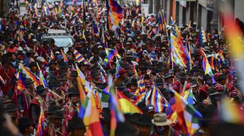 El Alto se planta a defender la democracia
