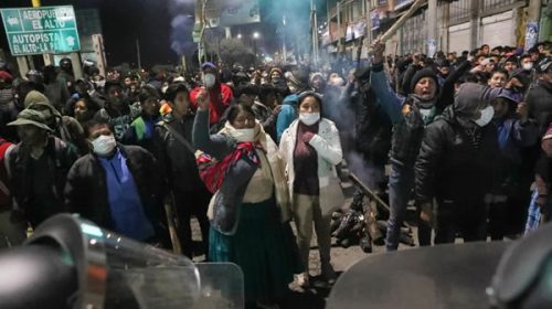 La Paz se convirtió en un escenario de permanente tensión
