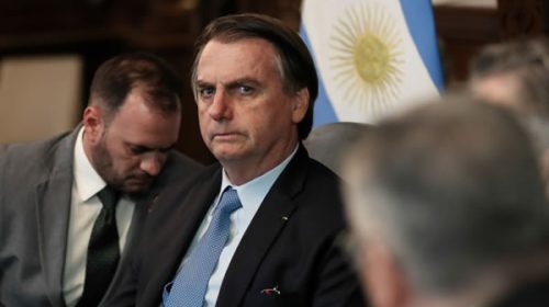 El congreso brasileño rechazó una moción del hijo de Bolsonaro para repudiar a Alberto