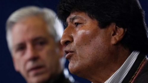 “La lucha sigue” dijo Evo en un discurso que quedará en la historia