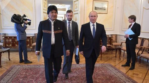 Rusia llamó a encontrar una salida constitucional en Bolivia