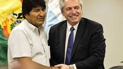 Tras respaldar a Evo, Alberto Fernández le hizo un pedido a Macri por la crisis en Bolivia