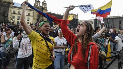 Crece el descontento social con el gobierno de Duque en Colombia