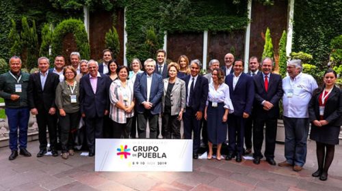 El Grupo de Puebla repudió el golpe a Evo Morales en Bolivia y apuntó contra la oposición