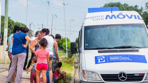 El Registro Civil móvil realizó más de 4.000 trámites en 2019