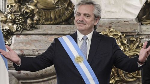 La agenda de Alberto en su primer día como presidente