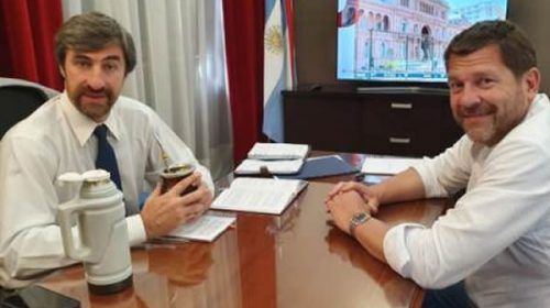 Giano recibió al senador Armando Gay