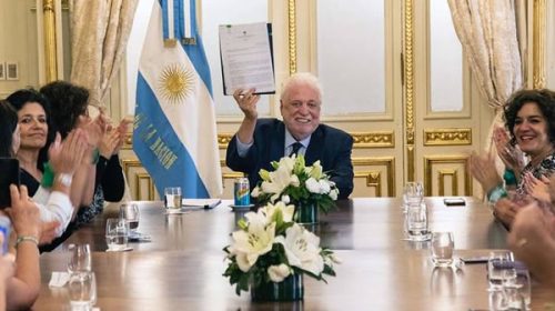 Ginés González García: “Me peleé con unos cuantos antiderechos por el tema del aborto”