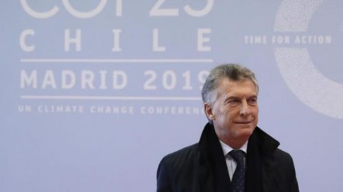 Mauricio Macri se autoelogió en la Cumbre del Clima de España