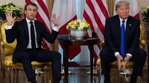 Macron y Trump: reproches, tensión e ironías