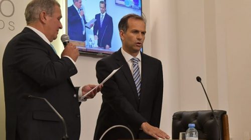 Juraron los secretarios de la Cámara de Senadores