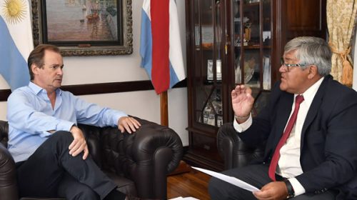 El titular del Iosper interiorizó al gobernador sobre la situación de la obra social