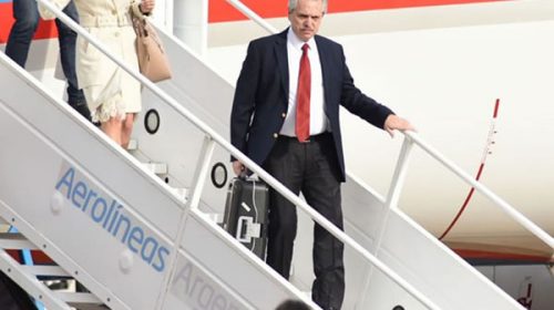 La agenda de Alberto en su primer viaje como presidente