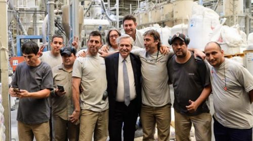 “Es una gran responsabilidad reactivar la industria nacional”, dijo el Presidente