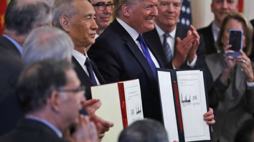 ¡Habemus paz! Estados Unidos y China alcanzaron un acuerdo comercial