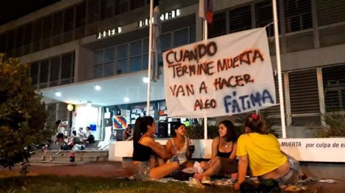 Renovaron el pedido de Justicia por Fátima Acevedo frente a Tribunales de Paraná