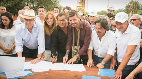 Gobierno y empresarios ponen obras en marcha para garantizar el acceso a agua segura a la comunidad wichi