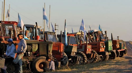 El primer día de paro dejó un saldo negativo en el campo