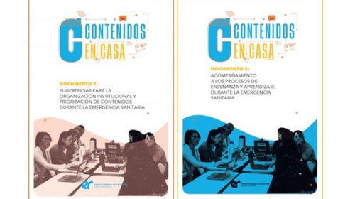 Ya se pueden descargar los contenidos pedagógicos para que los alumnos trabajen desde sus casas