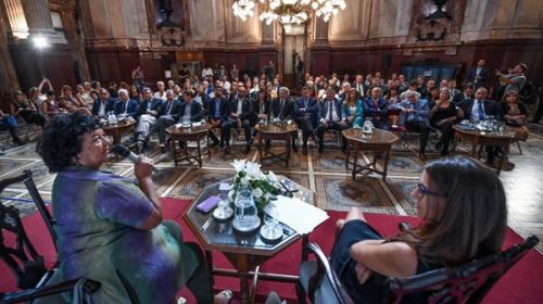 El Senado tuvo su primera capacitación de género