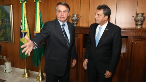 Massa se reunió con Bolsonaro para encaminar la reconciliación con Alberto