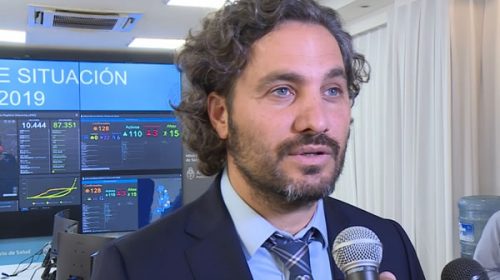 Cafiero desestimó la opinión de Macri desde el exterior y tildó a Sanz de “marginal de la política”