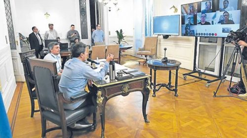 La Cámara de Diputados retoma las actividades virtuales con Daniel Arroyo y Ginés González García