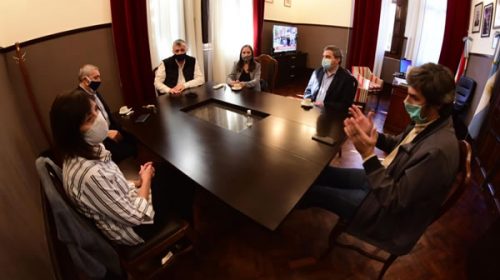 Giano recibió a autoridades del Colegio Abogados de Entre Ríos