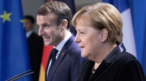 Macron y Merkel definen su plan para rescatar a la UE de la recesión
