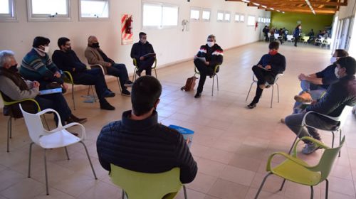 Bahillo encabezó una jornada de trabajo en Federación en materia de Producción