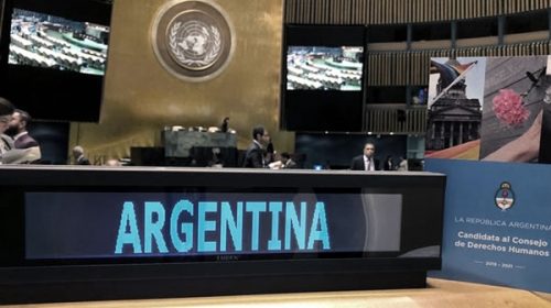 Argentina fue elegida para integrar el Consejo Económico y Social de la ONU