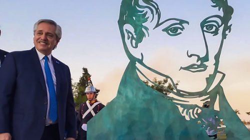 Alberto participará del acto por el Día de la Bandera en forma virtual