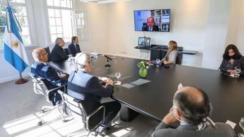 Coronavirus: el Presidente dialogará con líderes latinoamericanos y con el FMI