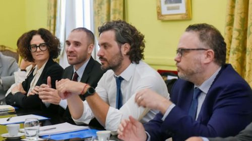 Santiago Cafiero reúne al Gabinete para definir la “agenda post pandemia”