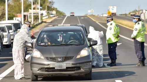 Refuerzan con controles sanitarios el puesto caminero de Paso Cerrito en Chajarí
