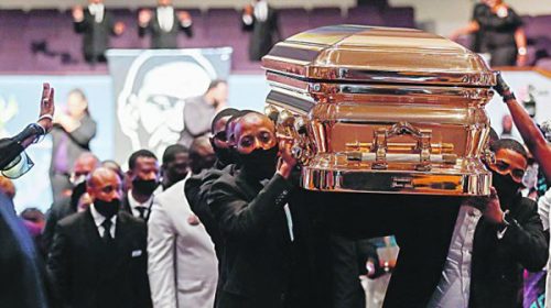 El funeral de Floyd paralizó a EE.UU. y amplificó el reclamo contra el racismo