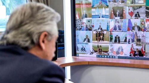 Pandemia: el presidente llamó a la acción conjunta en la región para hacer frente a la crisis