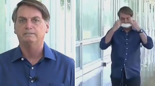 Periodistas demandarán a Bolsonaro por no usar barbijo