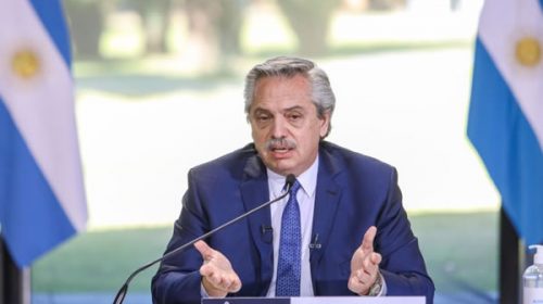 Alberto Fernández anuncia la puesta en marcha de obras públicas